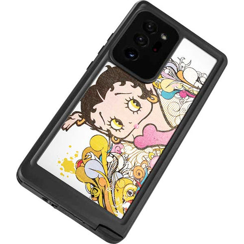 Betty Boop Hands Up Galaxy Note20 Ultra 5G Waterproof Case